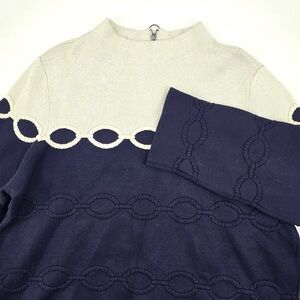 Chico's Women’s Mock Neck Sweater Sz L